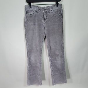 Lucky brand Gray bootcut corduroy pant  SZ 29